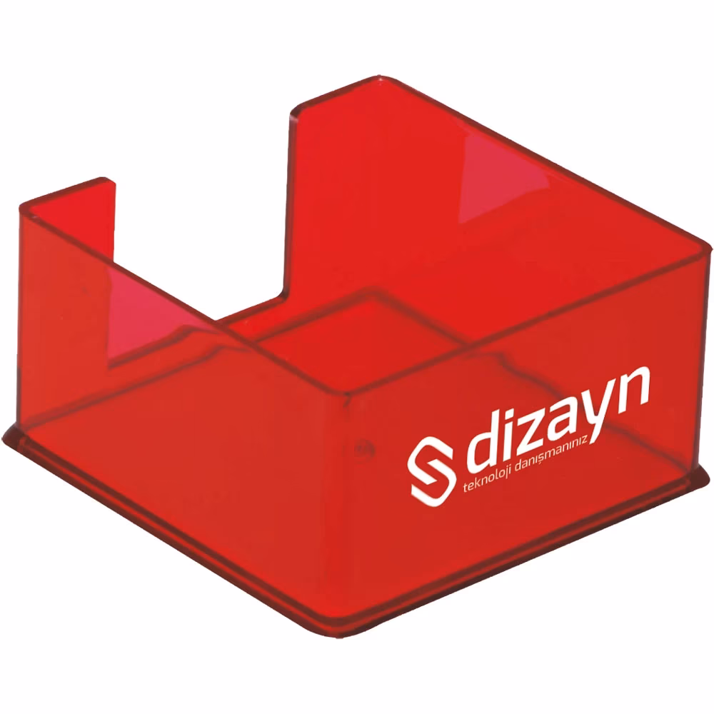 Notluk - Kırmızı / 9 x 9 x 5 cm
