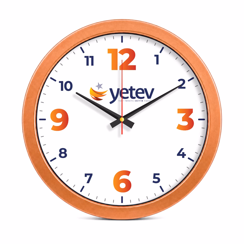 Metalize Duvar Saati
