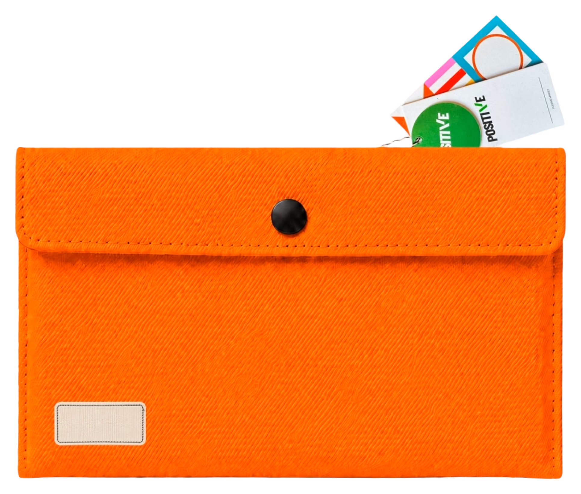 POSITIVE ORIGINALS Gabardin Clutch / Kilitli / 25x18 cm / 760 GSM