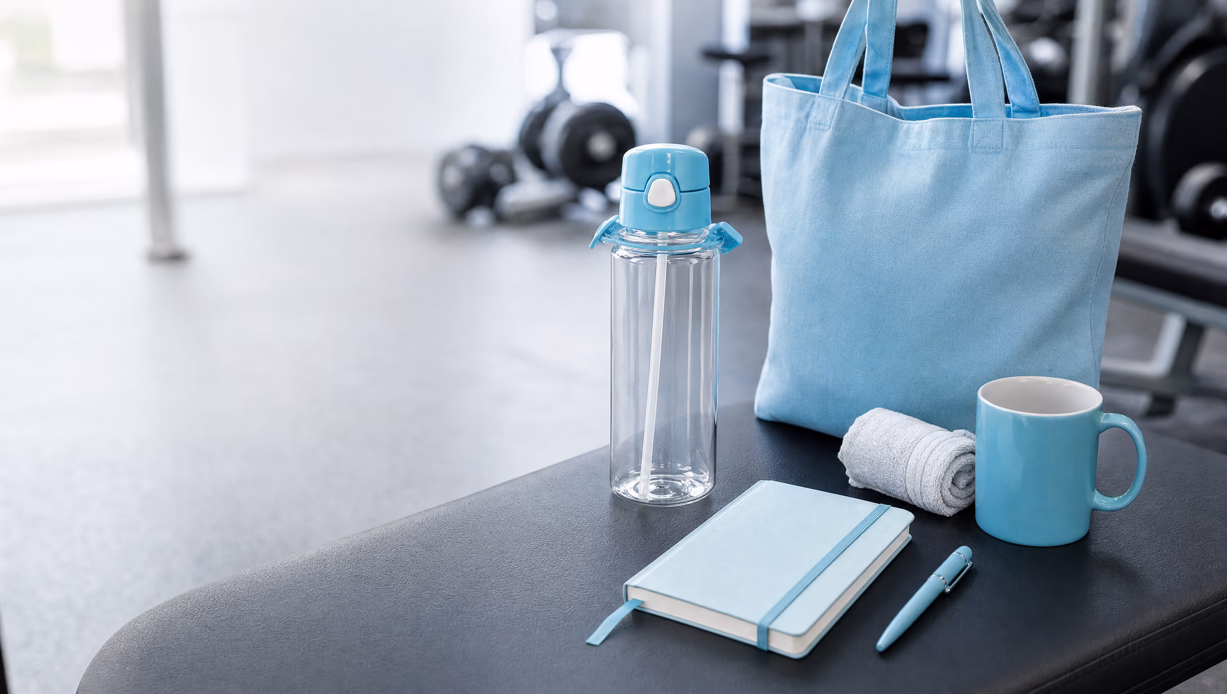 Spor Salonları ve Kulüpler için hazırlanan promosyon ürünü seti