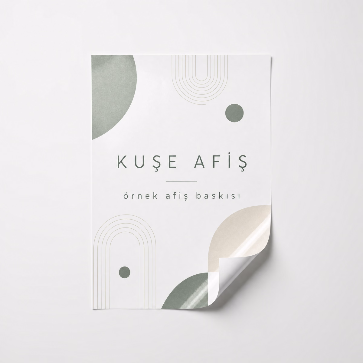Kuşe Afiş