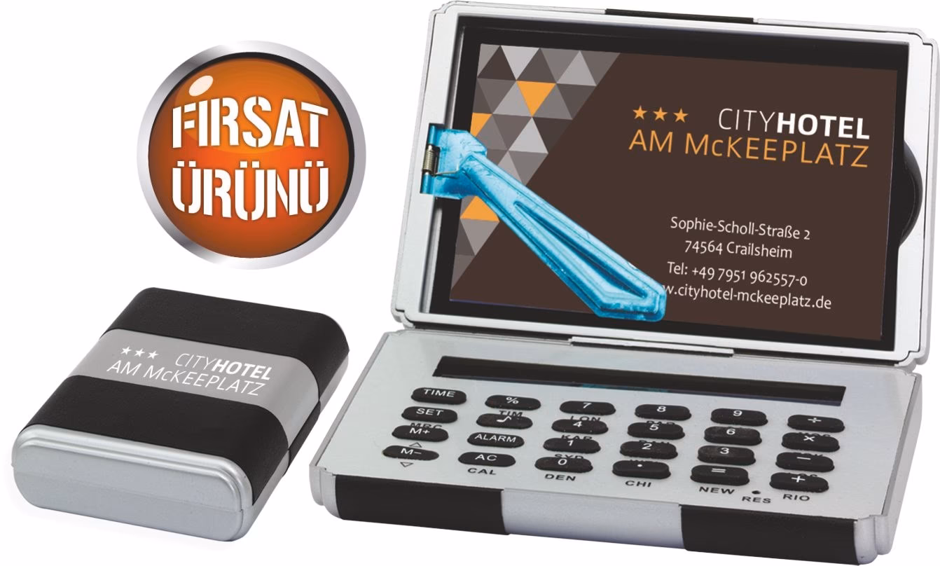 Hesap Makinalı Kartvizitlik