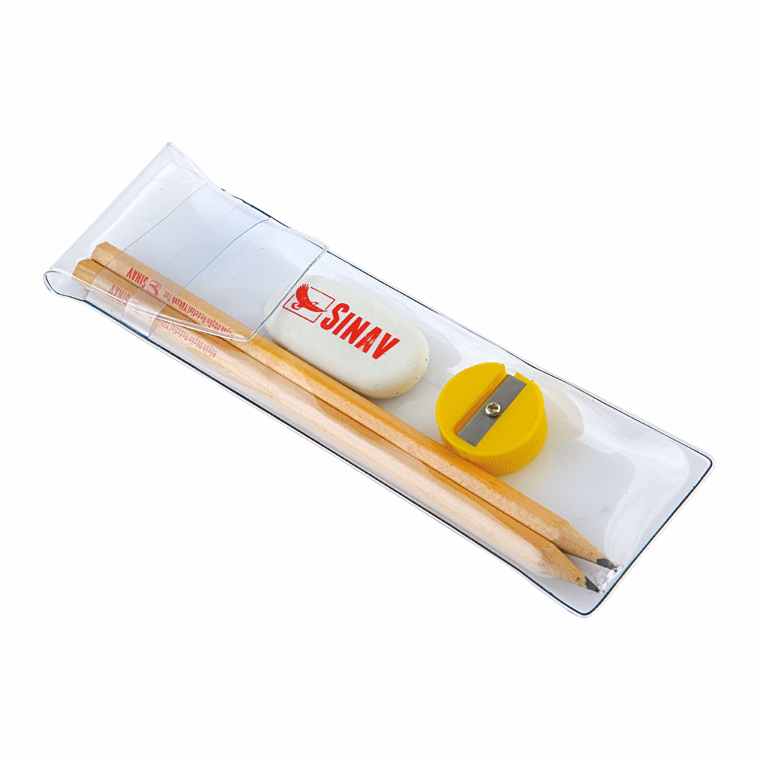 Şeffaf Plastik Sınav Seti