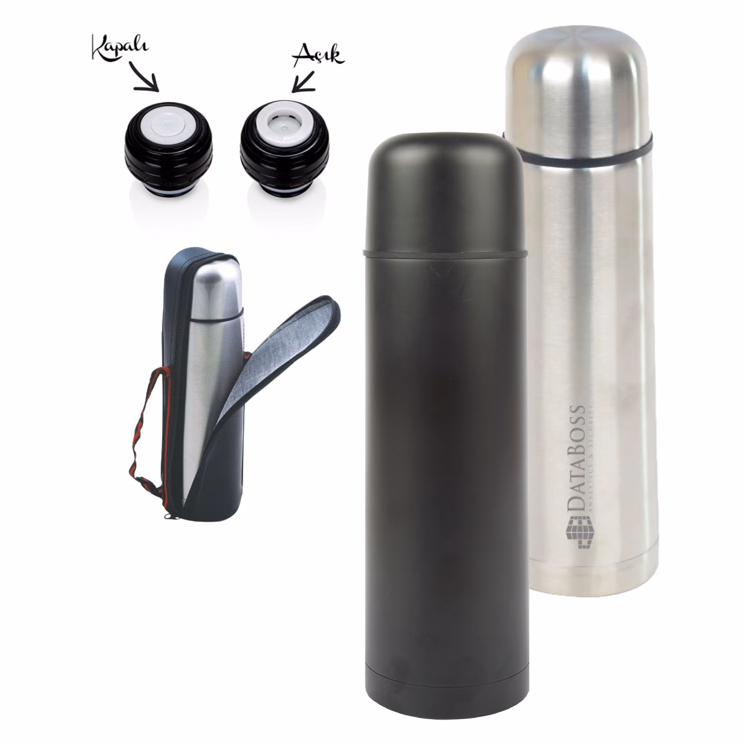 Metal Termos 750 Ml