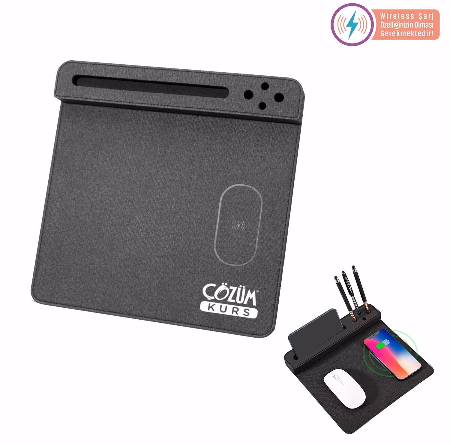 Wireless Şarjlı Mousepad 15w