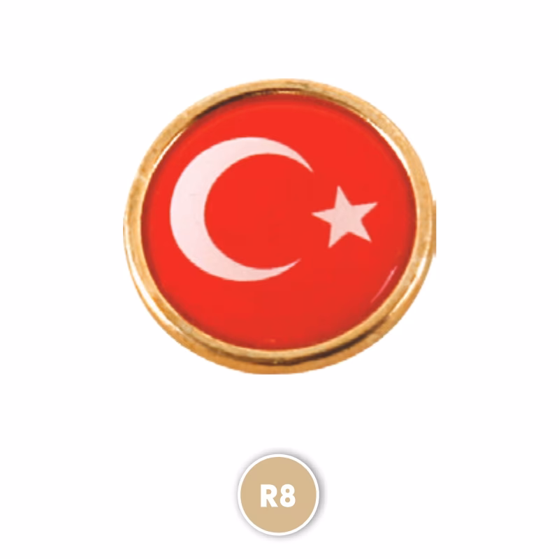 R8 Rozet - Sarı