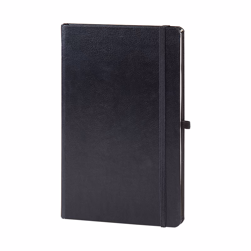 918-HOLMEN 13 x 21 Cilt Bezi Defter (Holmen Ki̇tap Kağıdı) - Siyah