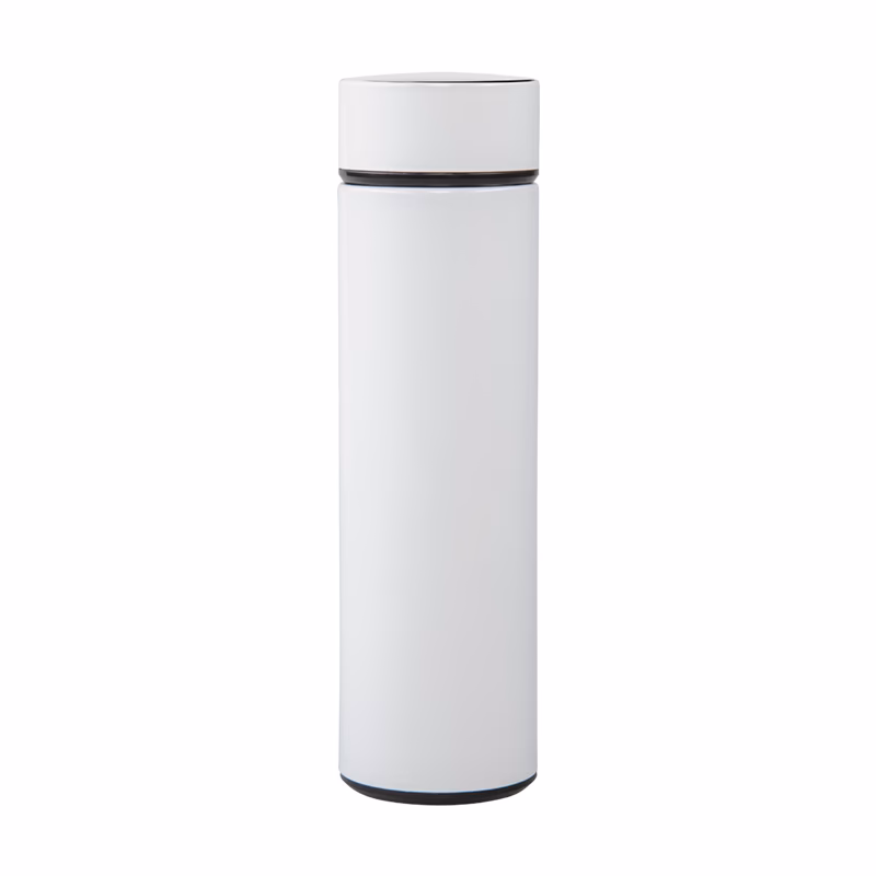 Dijital Süzgeçli Termos / 450 ml - Beyaz / 450 ML