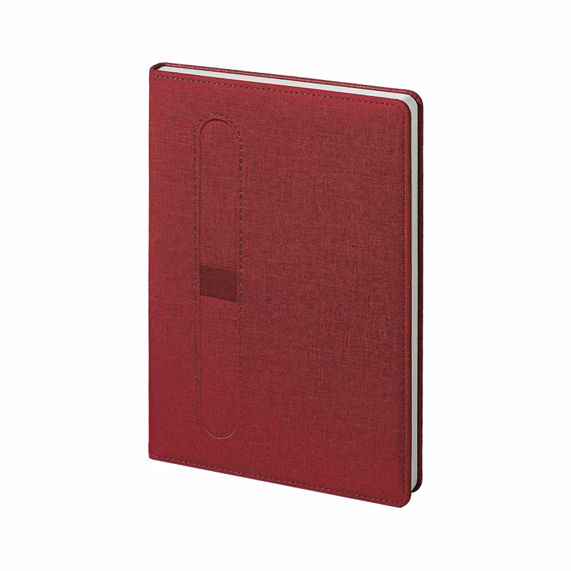 15 x 21 Termo Deri̇ Defter - Kırmızı