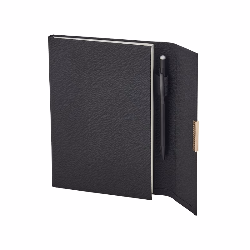 15 x 21 Termo Deri̇ Defter - Siyah