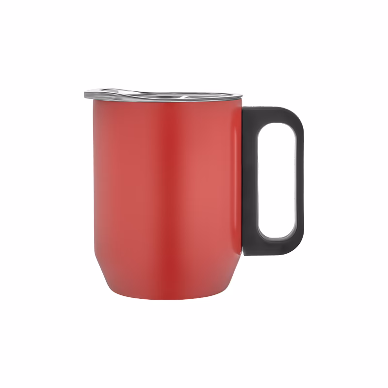 Çelik Kupa / 350 ml - Kırmızı / 350 ML