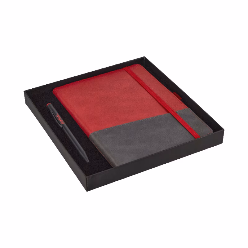 Defter & Kalem Set - Kırmızı