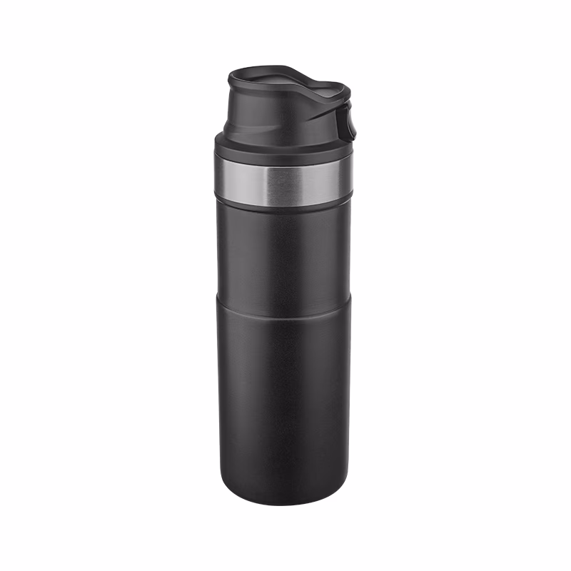 Çelik Termos / 400 ml - Siyah / 400 ML