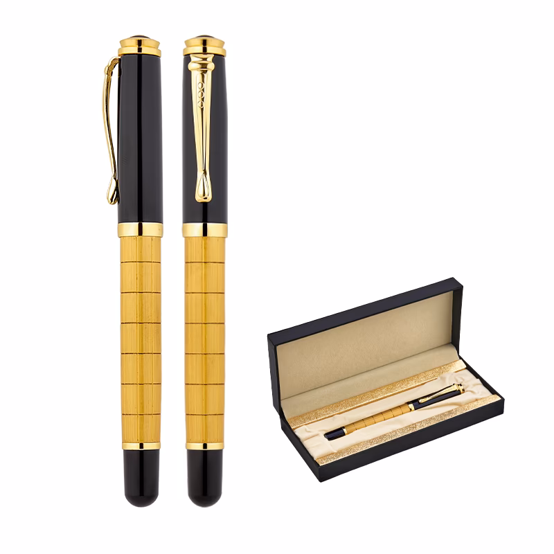 Metal Roller Kalem Seti - Gold
