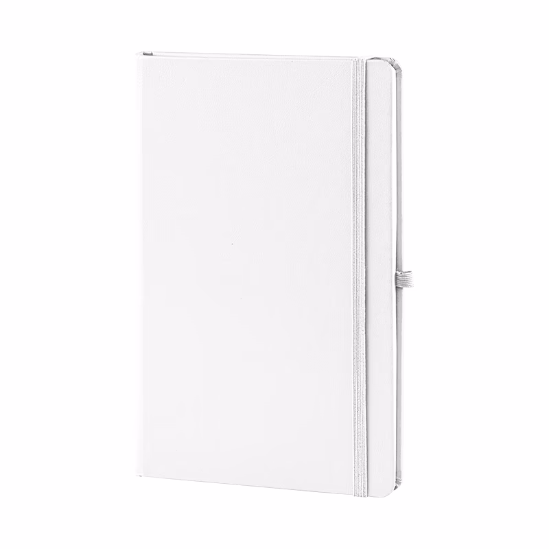 13 x 21 Cilt Bezi Defter (Holmen Kitap Kağıdı) - Beyaz