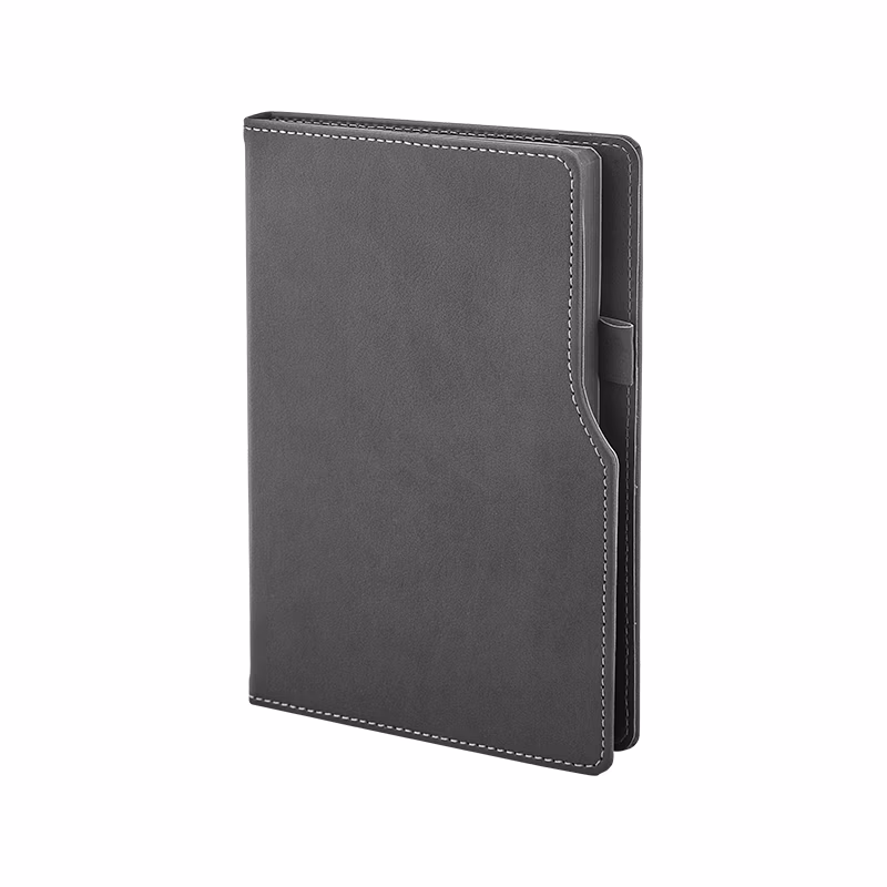 15 x 21 Termo Deri Defter (Ivory Kağıt) - Fume