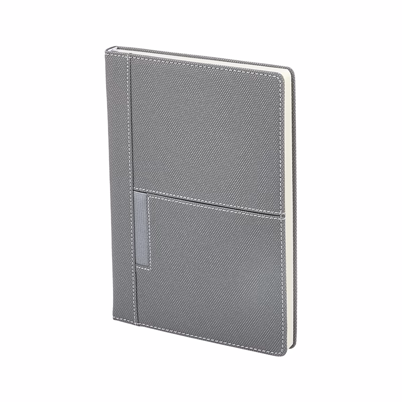 15 x 21 Termo Deri Defter - Gri