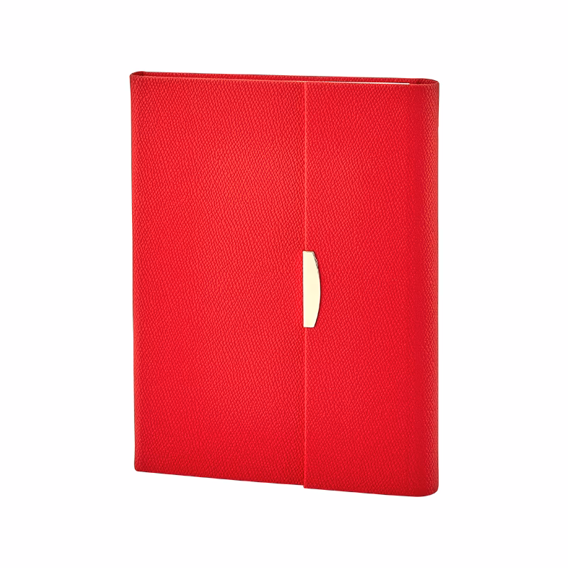 15 x 21 Termo Deri Defter - Kırmızı