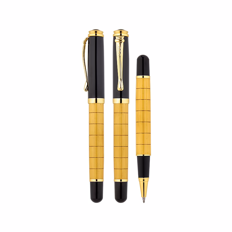 Metal Roller Kalem - Gold