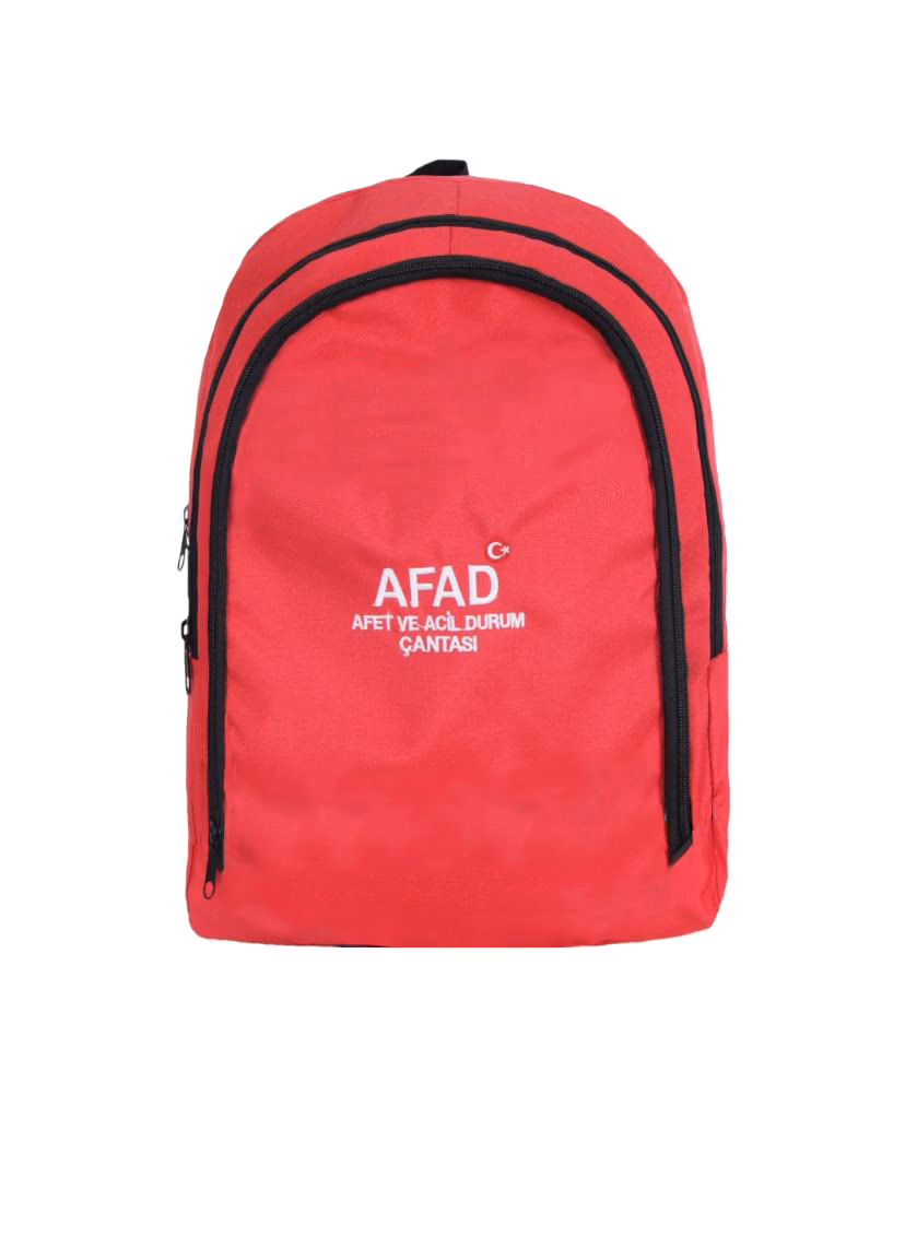 AFAD-Recommended Earthquake Bag