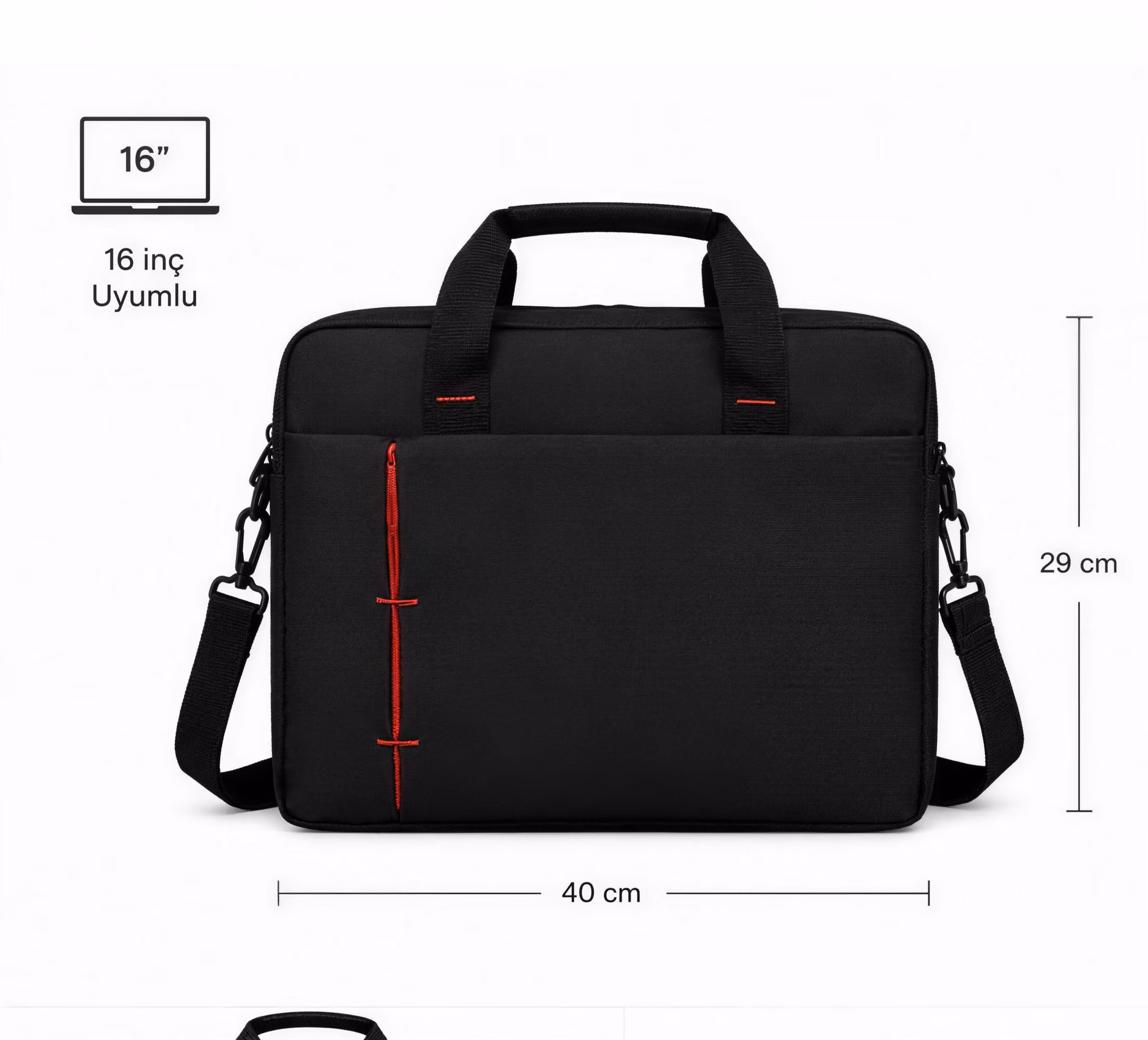 Faux Leather Promotional Briefcase