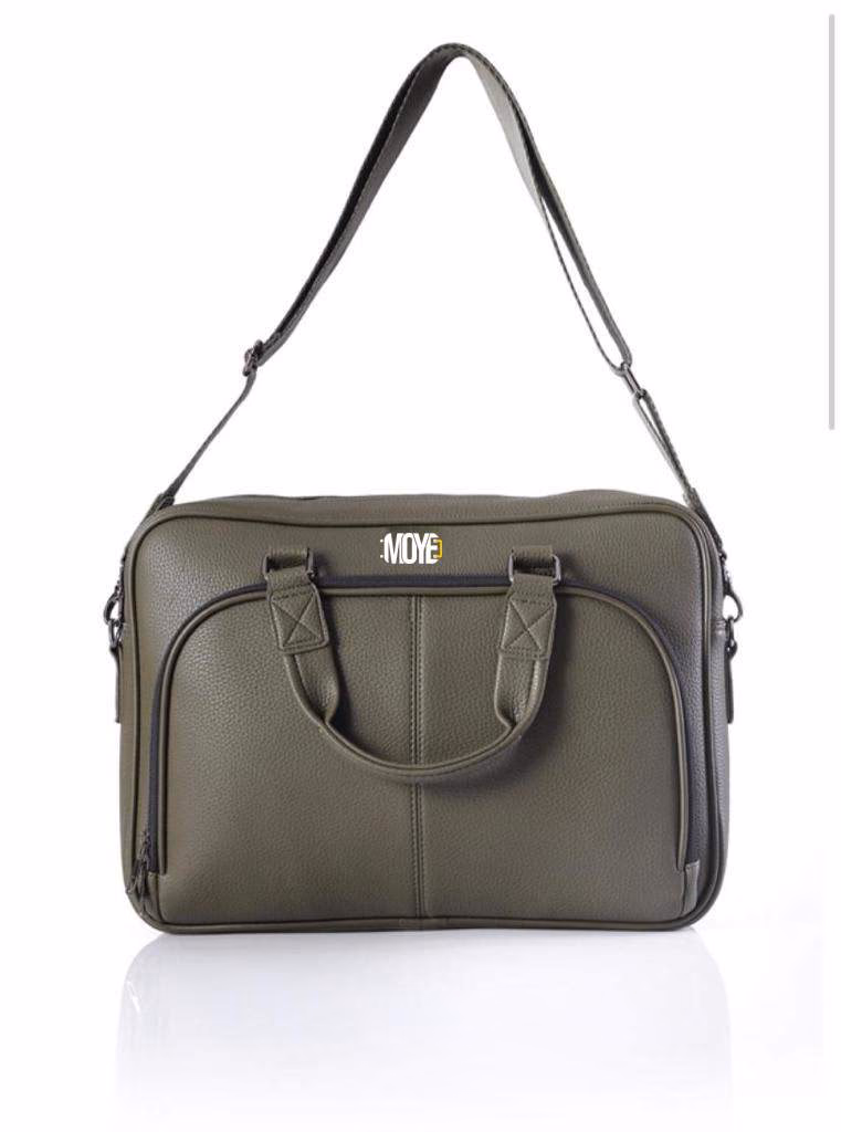 Classic Faux Leather Briefcase
