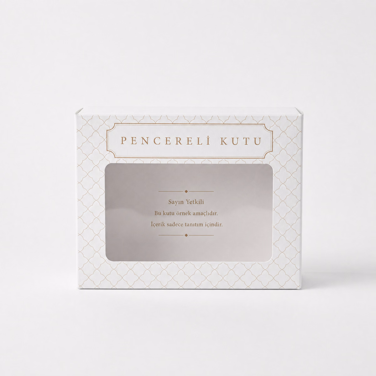 Pencereli Kutu