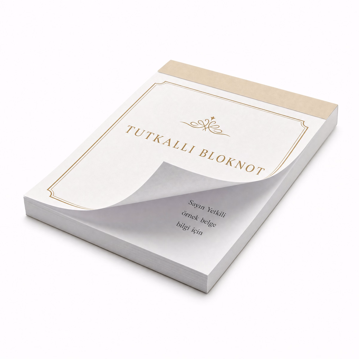 Tutkallı Bloknot