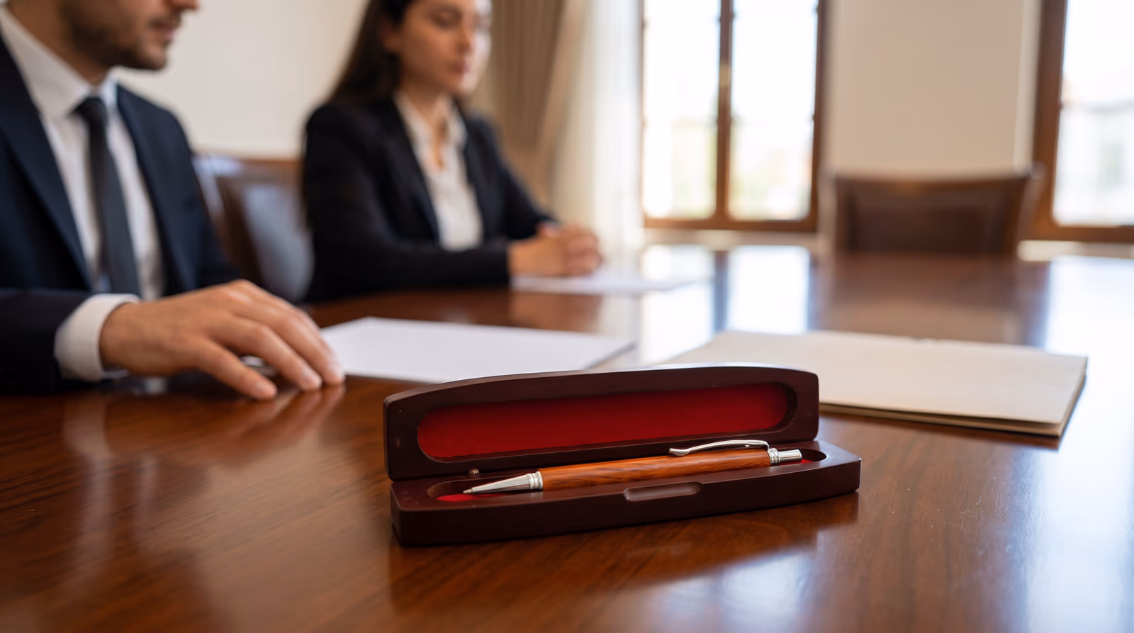 Yeni mükellef sözleşme imzalarken masada hangi kalem var?